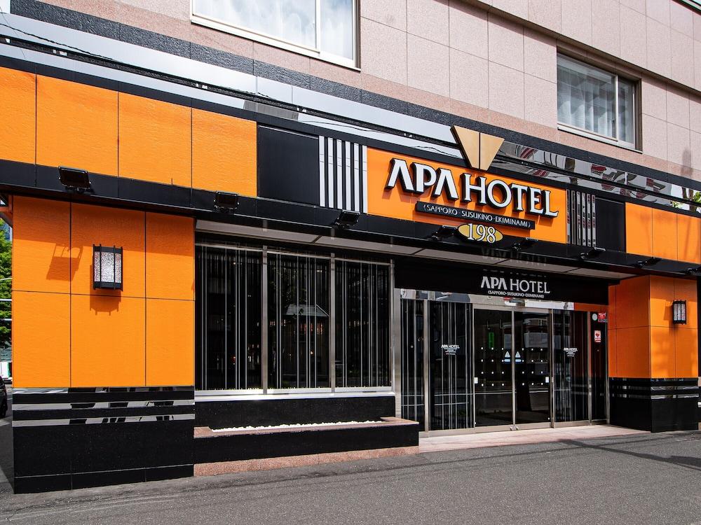 Apa Hotel Sapporo Susukino Eki Minami Экстерьер фото