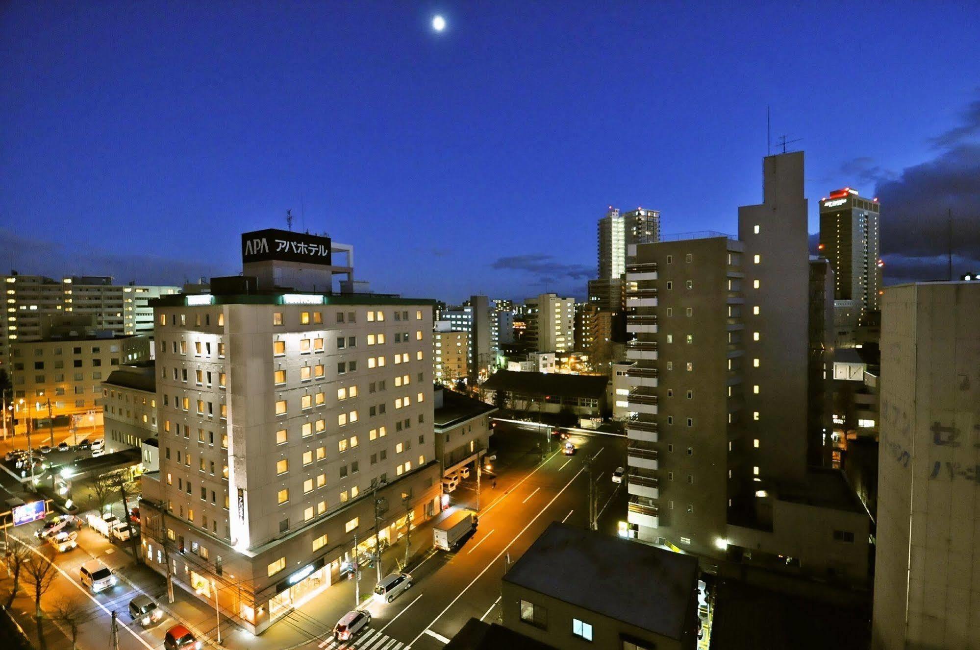 Apa Hotel Sapporo Susukino Eki Minami Экстерьер фото