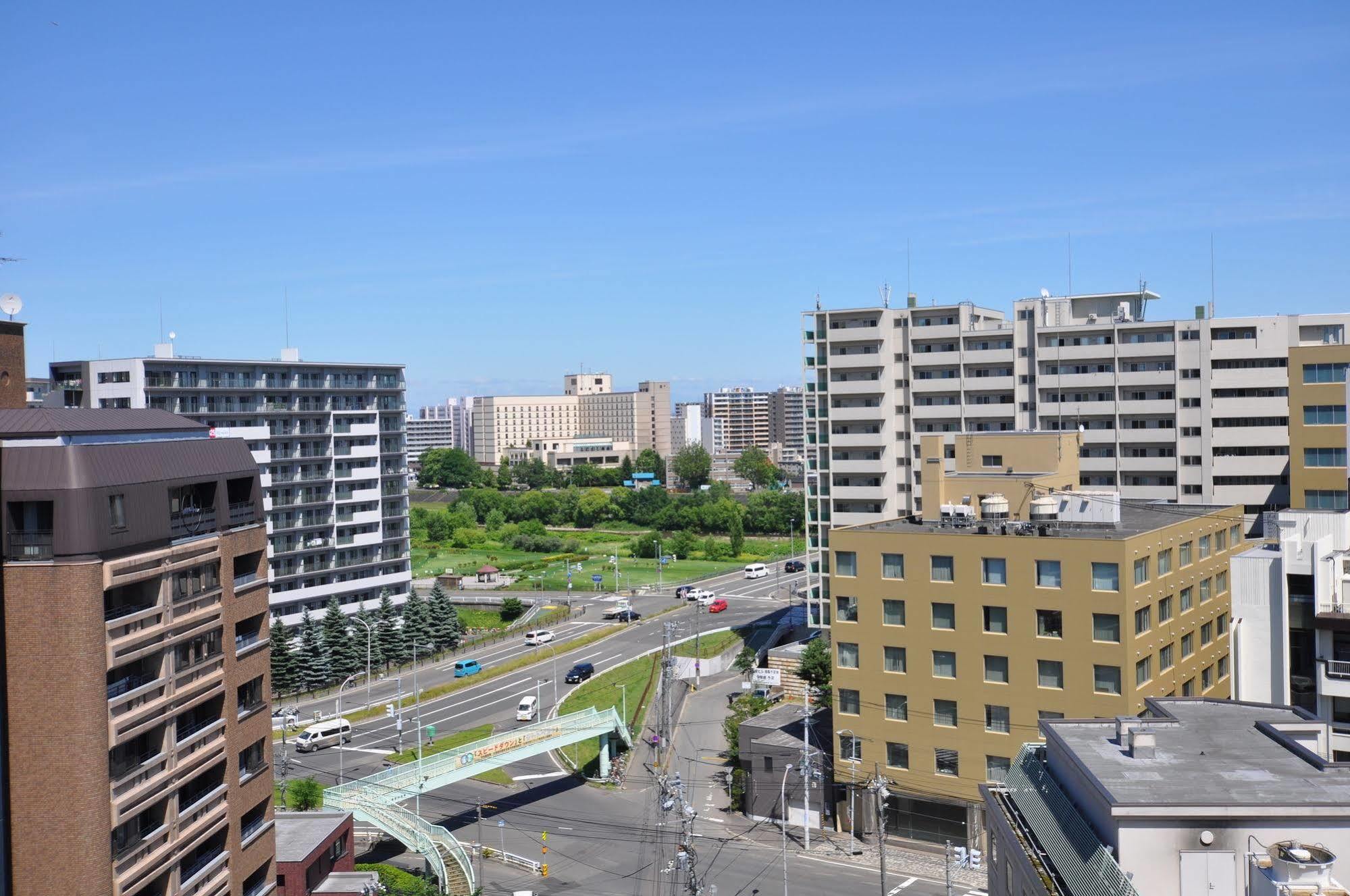 Apa Hotel Sapporo Susukino Eki Minami Экстерьер фото